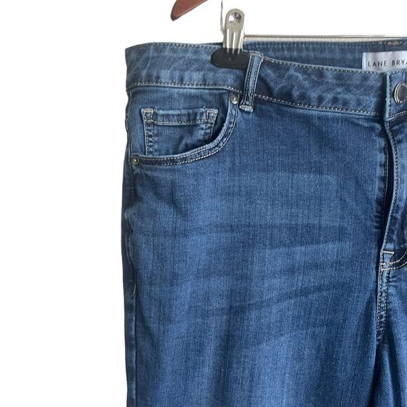Lane Bryant Women Jeans 22 Blue Straight Leg Normcore Classic Minimalistic‎ - Picture 7 of 9